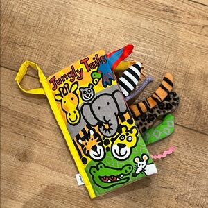 Jellycat - Jungly Tails Activity Book Soft